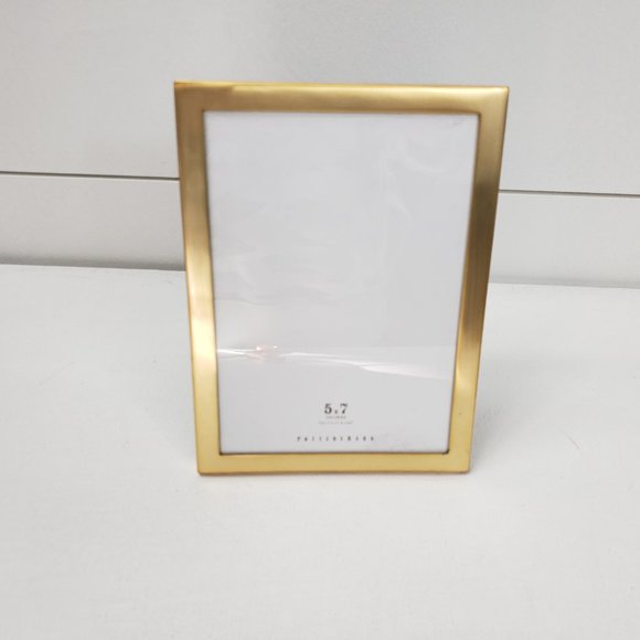 Pottery Barn Accents Pottery Barn Modern Frame Gold Size 5 X 7 New